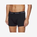 Set 3 Boxeri Calvin Klein- Negru/Albastru/Bleumarin Original - imagine 6