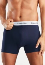 Set 3 Boxeri Calvin Klein- Rosu/Alb/Albastru Original - imagine 4