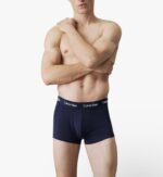 Set 3 Boxeri Calvin Klein- Negru/Albastru/Bleumarin Original - imagine 3