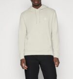Hanorac Hugo Boss Premium Patch Logo-Bej-Crem - imagine 2