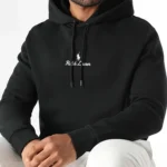Hanorac Ralph Lauren Negru cu Logo Brodat - imagine 2