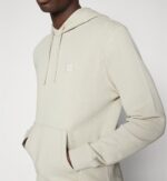 Hanorac Hugo Boss Premium Patch Logo-Bej-Crem - imagine 3