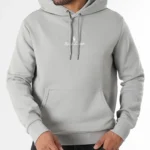 Hanorac Ralph Lauren Gri cu Logo Brodat - imagine 3