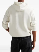 Hanorac Ralph Lauren Alb cu Logo Brodat - imagine 4