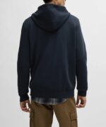 Hanorac Hugo Boss Premium Patch Logo-Bleumarin - imagine 4