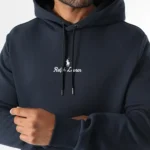 Hanorac Ralph Lauren Bleumarin cu Logo Brodat - imagine 4