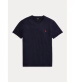 Tricou AMI Paris-Bleumarin cu Logo Brodat Ami de Coeur - imagine 6