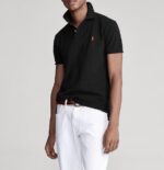 Tricou Polo Ralph Lauren Classic Negru - imagine 5