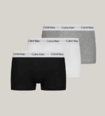Set 3 Boxeri Calvin Klein-Negru / Gri/ Alb Original