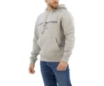 Hanorac Tommy Hilfiger Gri-Logo EST.1985 - imagine 4