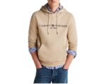 Hanorac Tommy Hilfiger Bej-Logo EST.1985 - imagine 4