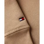 Hanorac Tommy Hilfiger Bej-Logo EST.1985 - imagine 3